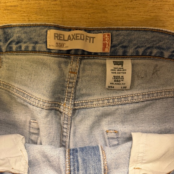 Levi's 550 relaxed fit women jeans W34 L32 - Picture 5 of 5